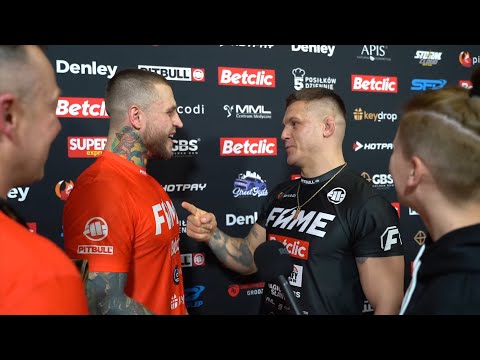 ALAN PRZERYWA WYWIAD Z BANDURĄ! WIELKI SZACUNEK PO WALCE: ALAN MA CHARAKTER. OBIECAŁEM REWANŻ W K-1!