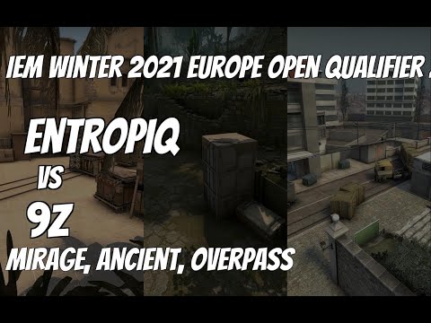 Entropiq vs 9z Highlights / semi-final at IEM Winter 2021 Europe Open Qualifier 2
