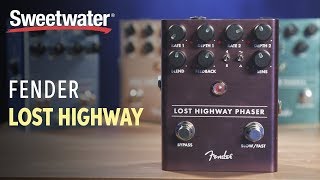 Fender LOST HIGHWAY PHASER - відео 1