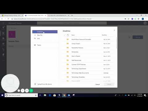 Turning in Assignments on Microsoft Teams using your laptop