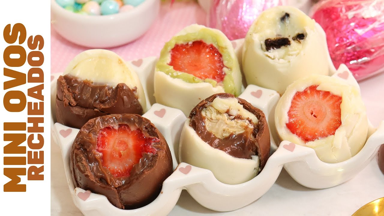 MINI STUFFED EASTER EGGS: 6 FLAVORS FOR YOU TO SELL A LOT! Practical and economical