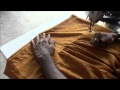 Salwaar Kameez Tutorial Part 4 Salwaar Stitching ...