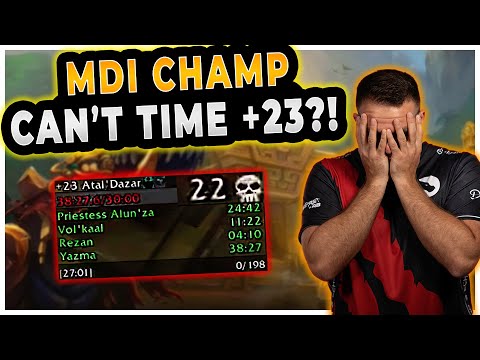 Feral is BACK?! GIGA Scuffed +23 Atal'Dazar | Echo Gingi Feral PoV