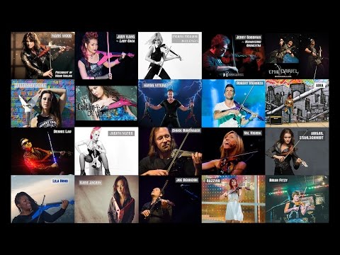 World's Best Electric Violinists presented by Mark Wood Violins (part 1)