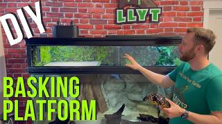 How to Build an Above Tank Basking Platform Canopy for Pet Turtles - Step-by-Step