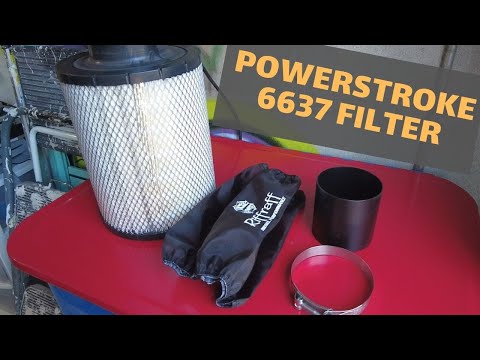 Installing the RIFFRAFF Diesel 6637 Filter on our Ford 7.3 Powerstroke F250