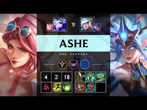 Ashe Support vs Janna - EUW Master Patch 25.19
