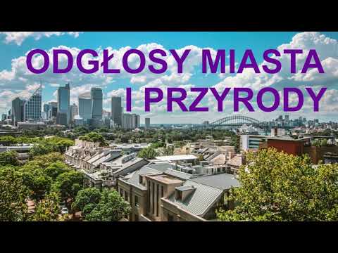 Odgłosy miasta i przyrody wiosną - Relax
