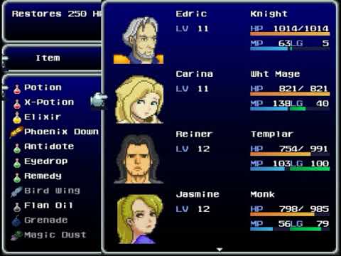 Let's Play Final Fantasy Blackmoon Prophecy 2 Part 22 Diving In