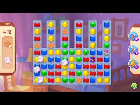 Homescapes Level 11988 No Boosters Gameplay #Bubunka