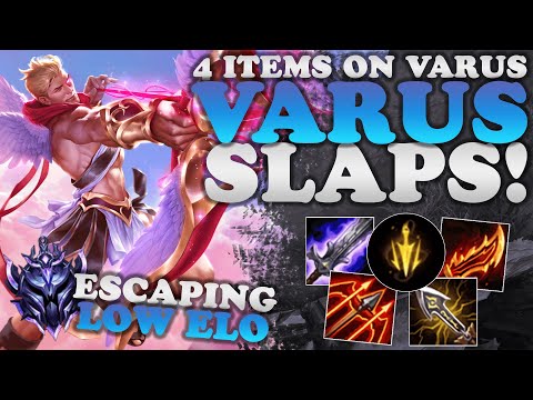 ATTACK SPEED VARUS IS FUN! - Escaping Low Elo Season 10 | League of Legends
