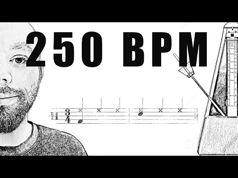 Groove Companion | 512 Bars @ 250 BPM | Straight 3/4 Groove