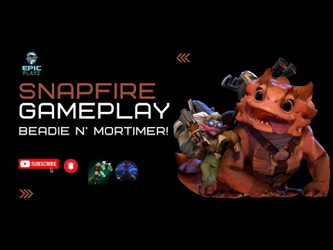 Beadie n' Mortimer! | Dota 2 Patch 7.36c Snapfire Gameplay