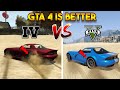 GTA 4 IS REALLY BETTER THAN GTA 5 (GTA 5 VS GTA 4 DETAILS COMPARISON)