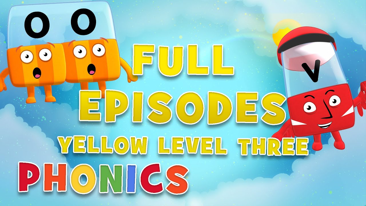 Alphablocks - Yellow Level Three | Full Episodes 10-12 | #HomeSchooling | Learn to Read #WithMe