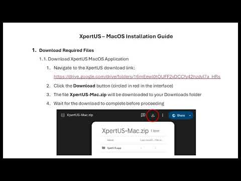 UG XpertUS Mac Installation