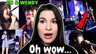 Download lagu Jin - Heart On The Window LIVE (with Wendy) | REACTION mp3