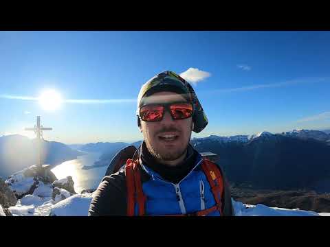 Monte Grona (1736 m) e Monte Bregagno (2107 m)  traversata