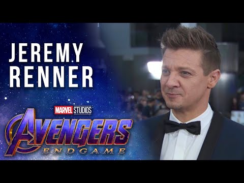 Jeremy Renner talks prepping as Hawkeye for Avengers: Endgame at the World Premiere