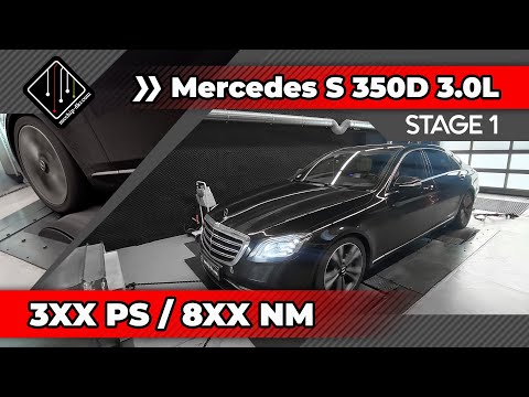 Mercedes S-Klasse  350D | Stage 1 | 100-200 km/h | mcchip-dkr