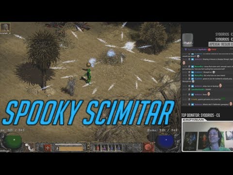 [Diablo 2] Stream Highlights #2 - Spooky Scimitar