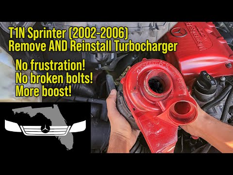 How to Replace Turbo Charger on a Sprinter Van (T1N 2002-2006)