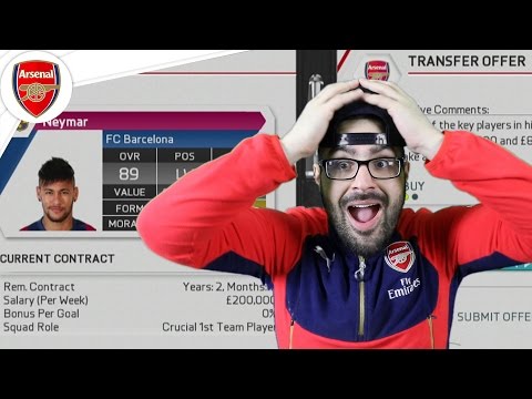 MASSIVE TRANSFER!! NEYMAR TO ARSENAL! - Arsenal Career Mode FIFA 16 #05