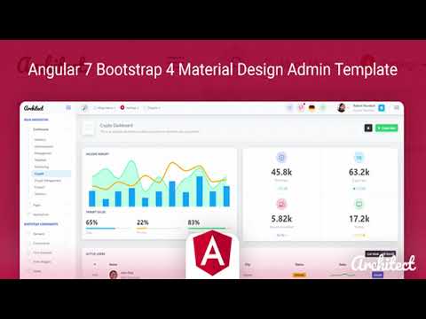 ArchitectUI - Angular 7 Bootstrap 4 Material Design Admin Template | Themeforest Website Templates