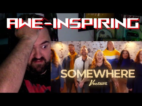 Singer reaction to VOCTAVE - SOMEWHERE - FOR THE FIRST TIME!