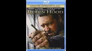 Robin Hood 2010 Blu-ray menu walkthrough