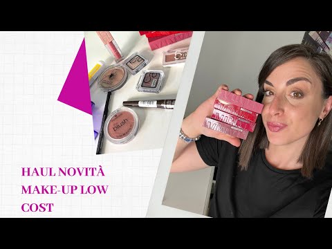 MAKE-UP HAUL 💄!! NOVITÀ LOW COST (#dm #catrice #essence #maybelline #vinyl #balea) 🕶🏝