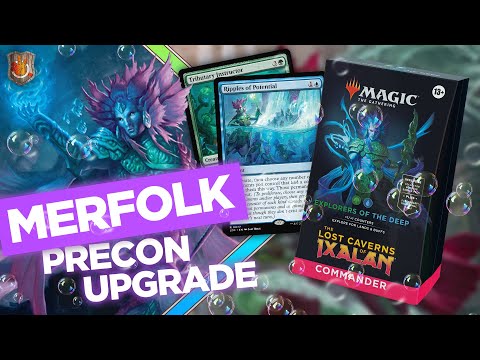 Merfolk Precon Upgrade | “Explorers of the Deep” | Lost Caverns of Ixalan | The Command Zone 573