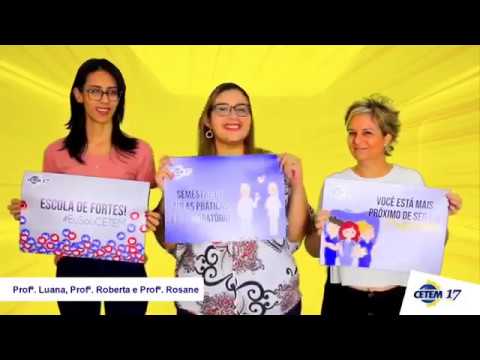 CETEM - Recado Professoras Luana, Roberta e Rosane