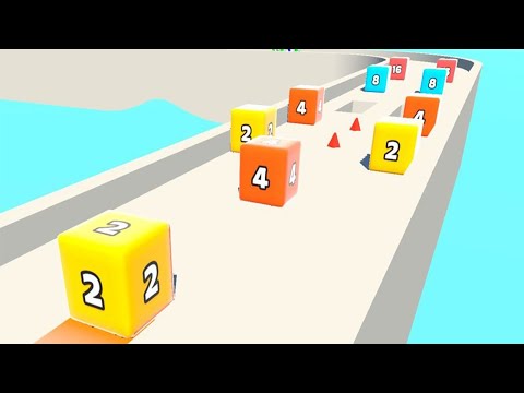 Satisfying Mobile Games  -  Join Blod Clash 3D,  Jelly Run 2048, Puff Up