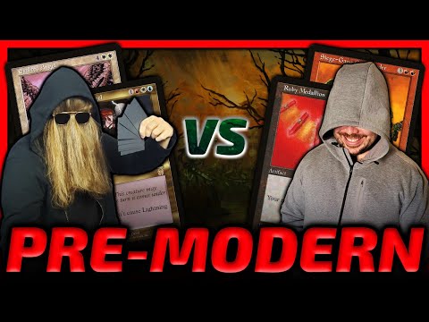 The Solution Vs RUBY GOBLINS!!! [Paper Premodern MtG Gameplay] 2025