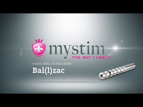 Видео Фалос для вагинальной электростимуляции Mystim Alu Bal(l)zac Dildo