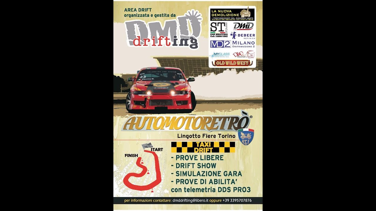 DMD Drifting Automotoracing Automotoretrò 2016