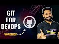 Git GitHub For DevOps Free Workshop By TrainWithShubham Hindi
