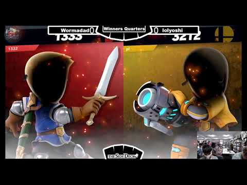 The Side Deck #73 - Wormadad (Mii Sword) VS lolyoshi (Mii Gunner) - SSBU Winners Quarters