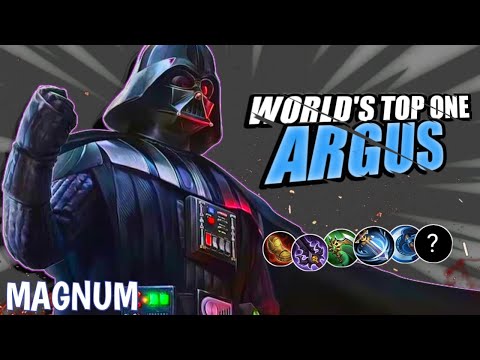 Hard Carry Argus MVP Play | Top 1 Dunia Argus by MAGNUM - MLBB