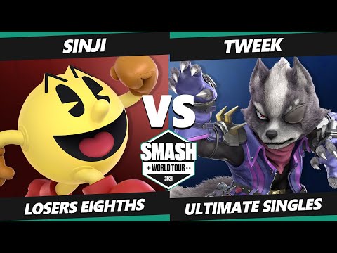 SWT NA Northeast Qualifier Match - Tweek (Wolf, Wario) Vs. Sinji (Pac-Man) SSBU Ultimate Tournament