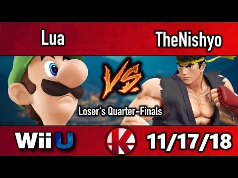 Lua (Luigi) vs TheNishyo (Ryu) - Loser's Quarter-Finals