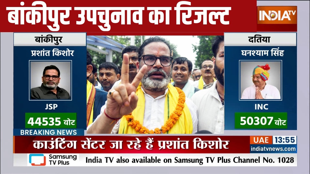 By Election Results LIVE: बांकीपुर उपचुनाव का रिजल्ट | BJP | Congress | Prashant Kishor