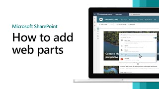 Getting started with SharePoint - How to add web parts