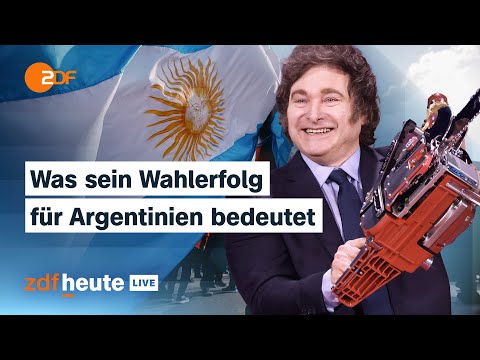 Zwischenwahl in Argentinien: Präsident Milei stärkt seine Macht im Parlament | ZDFheute live