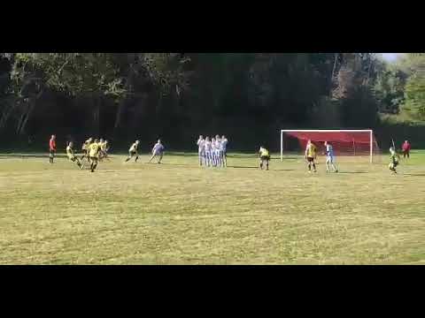 Lks Brzezówka vs Błękitni Żeglce gol na 2-1