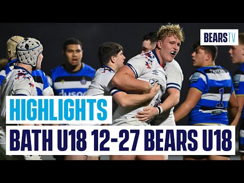 Highlights: Bath Rugby U18s 12-27 Bristol Bears U18s