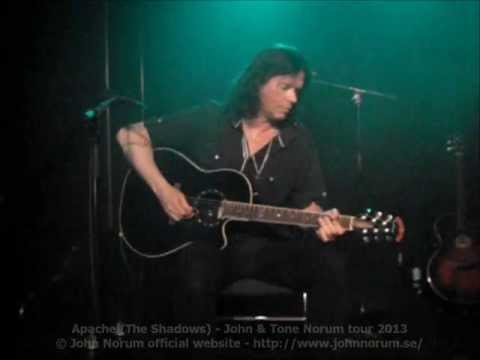 "Apache" (The Shadows) - John Norum & Tone Norum tour 2013