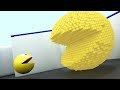 Pacman 3D Vs 2D Pixels Pacman
