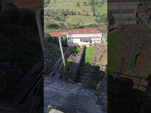 Usina Hidrelétrica Cavernoso Virmond Paraná.